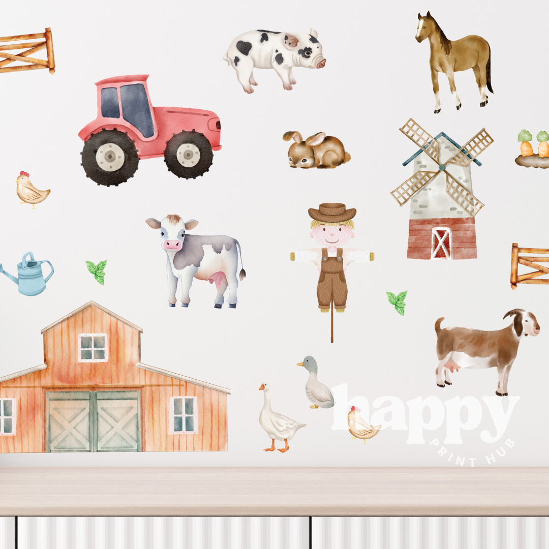 Farm Wall Decals
