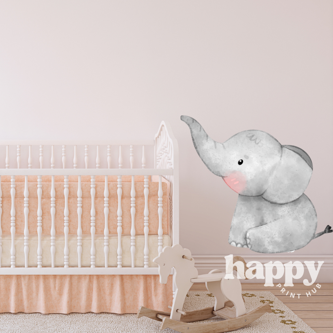 Elephant Wall Decal