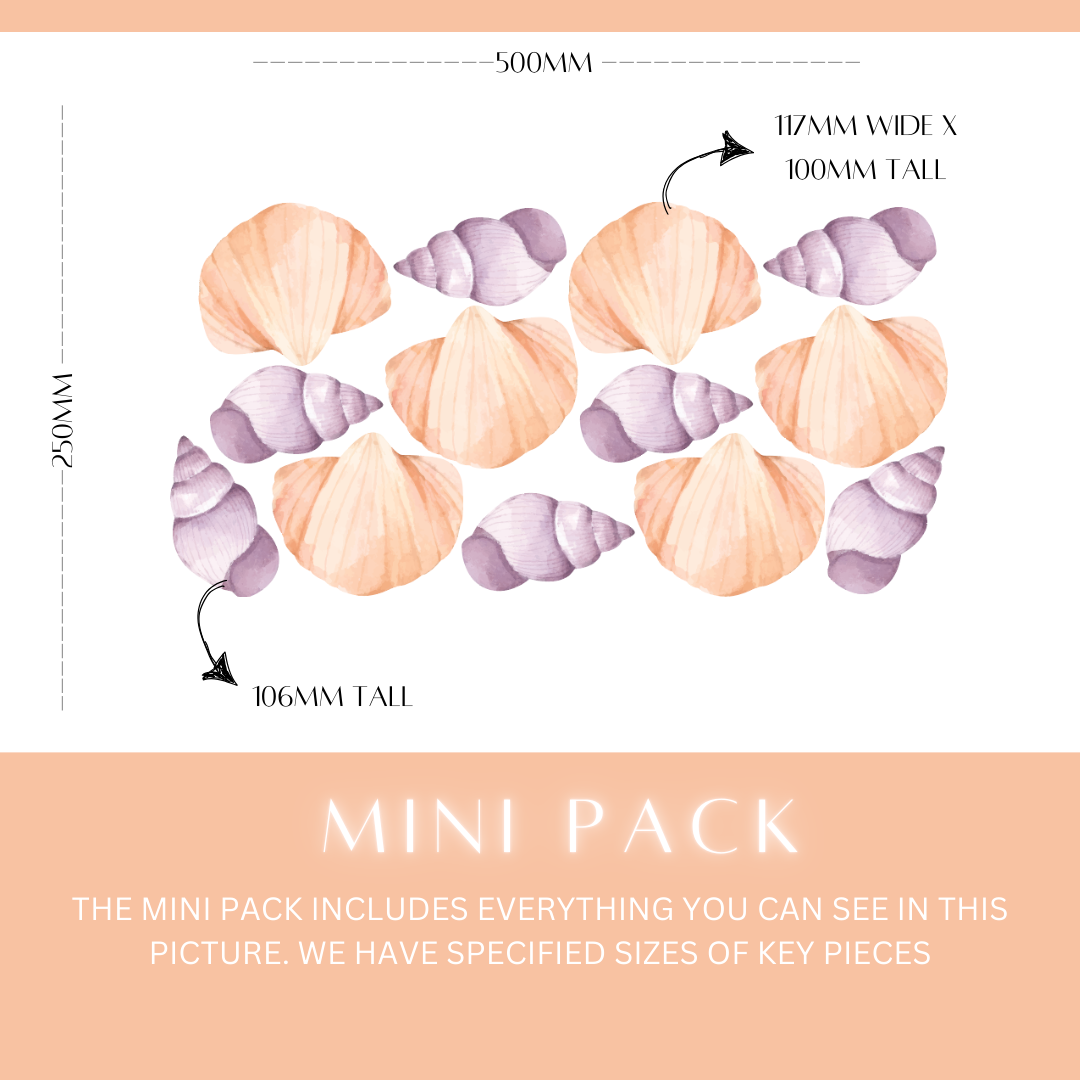 Shells Wall Decals