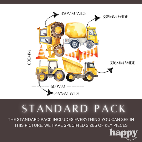 Construction Wall Decals