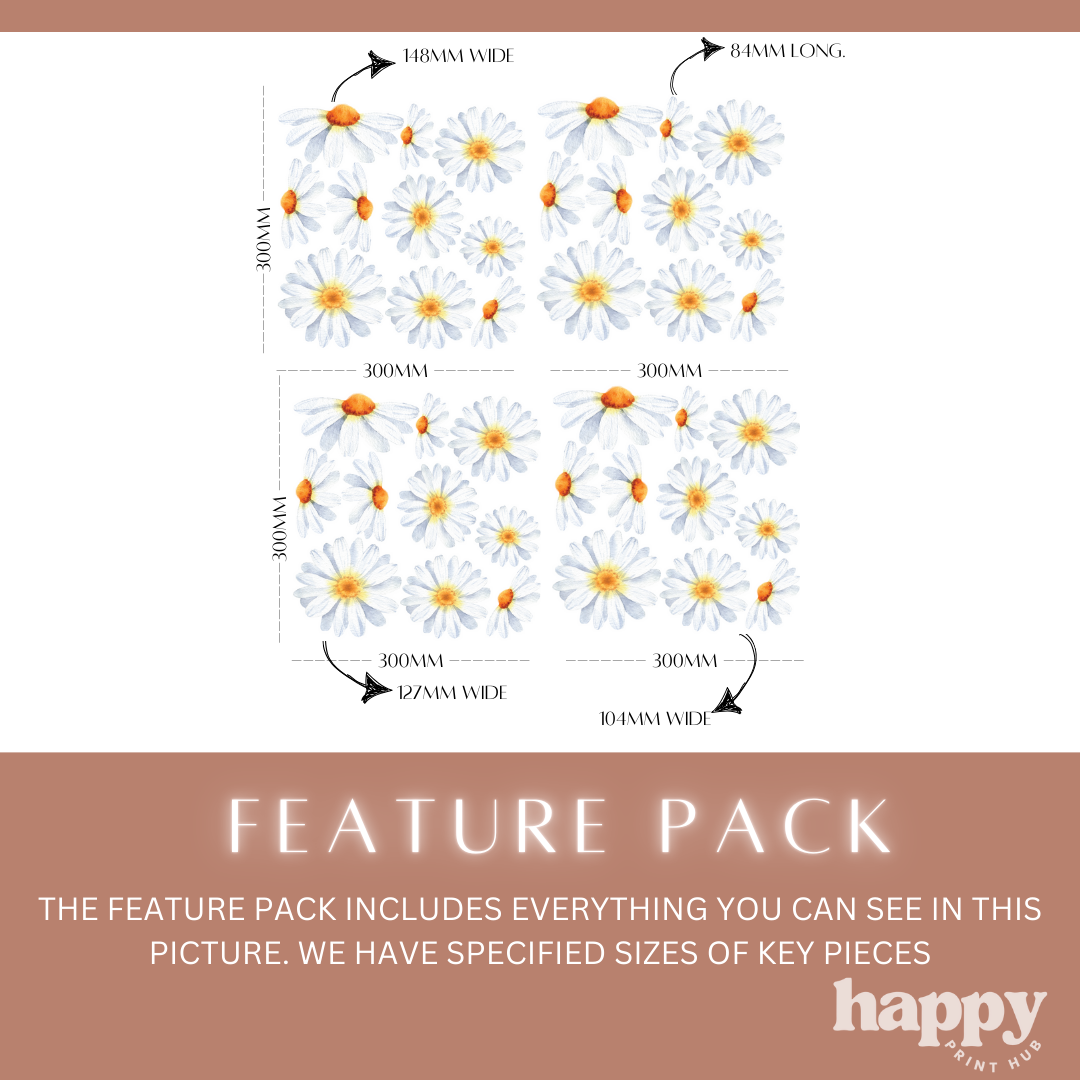 Daisy Wall Decals
