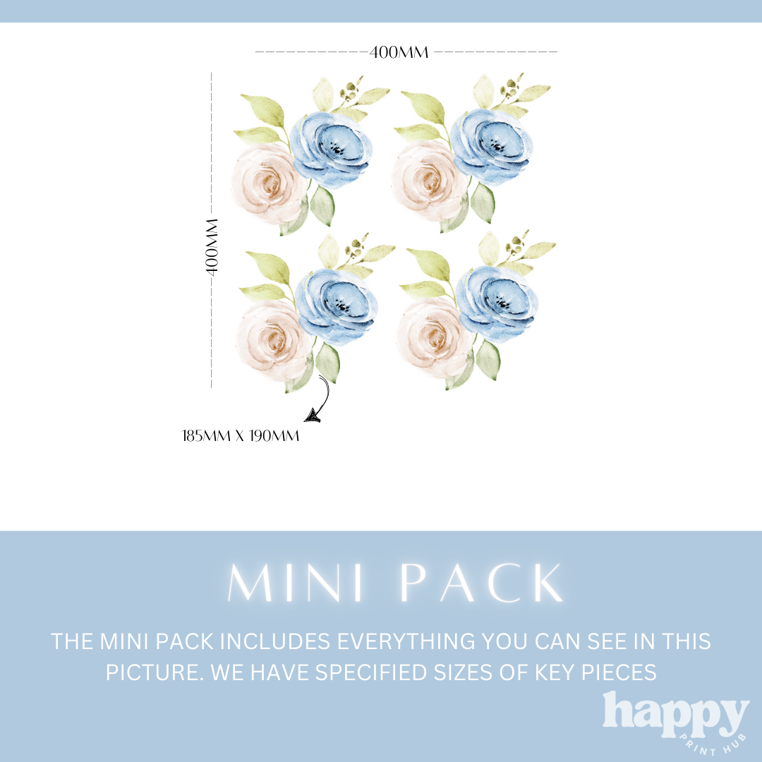 Flower Bouquet Wall Decals