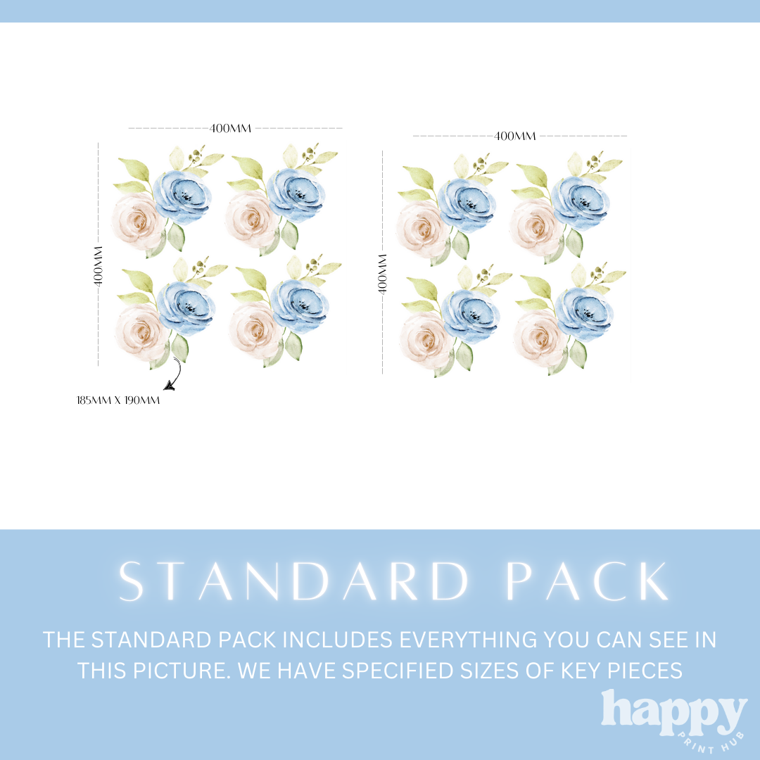 Flower Bouquet Wall Decals