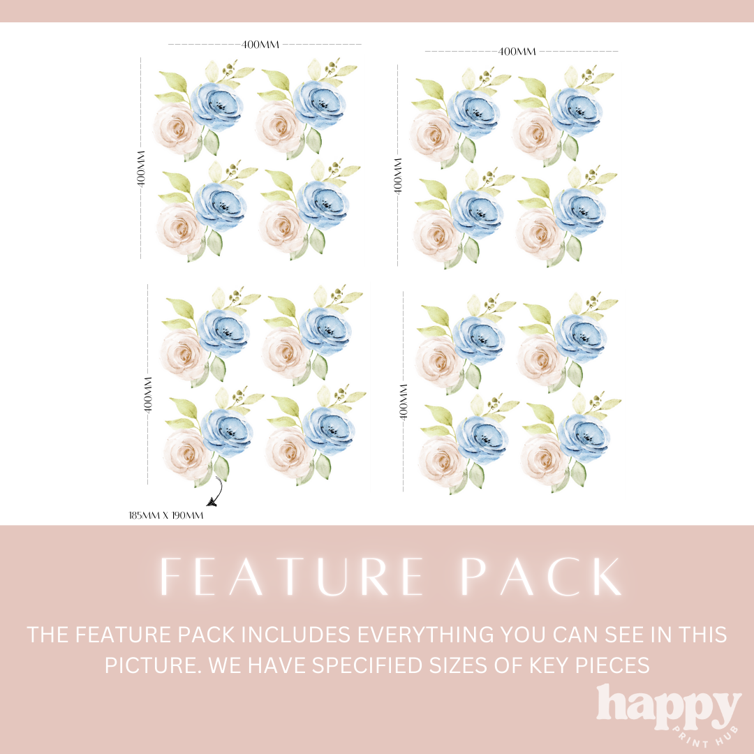 Flower Bouquet Wall Decals