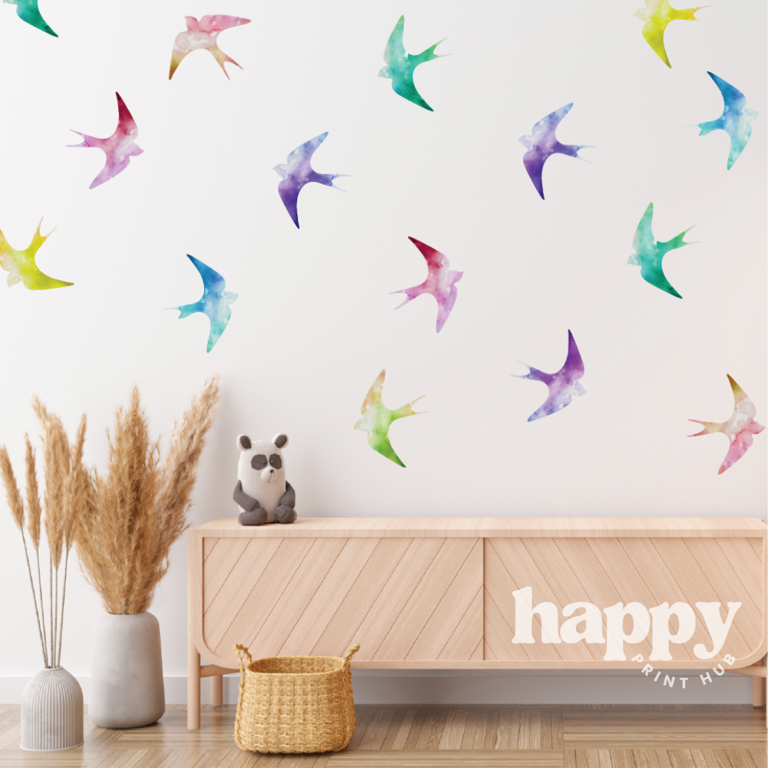Swallows Wall Decals