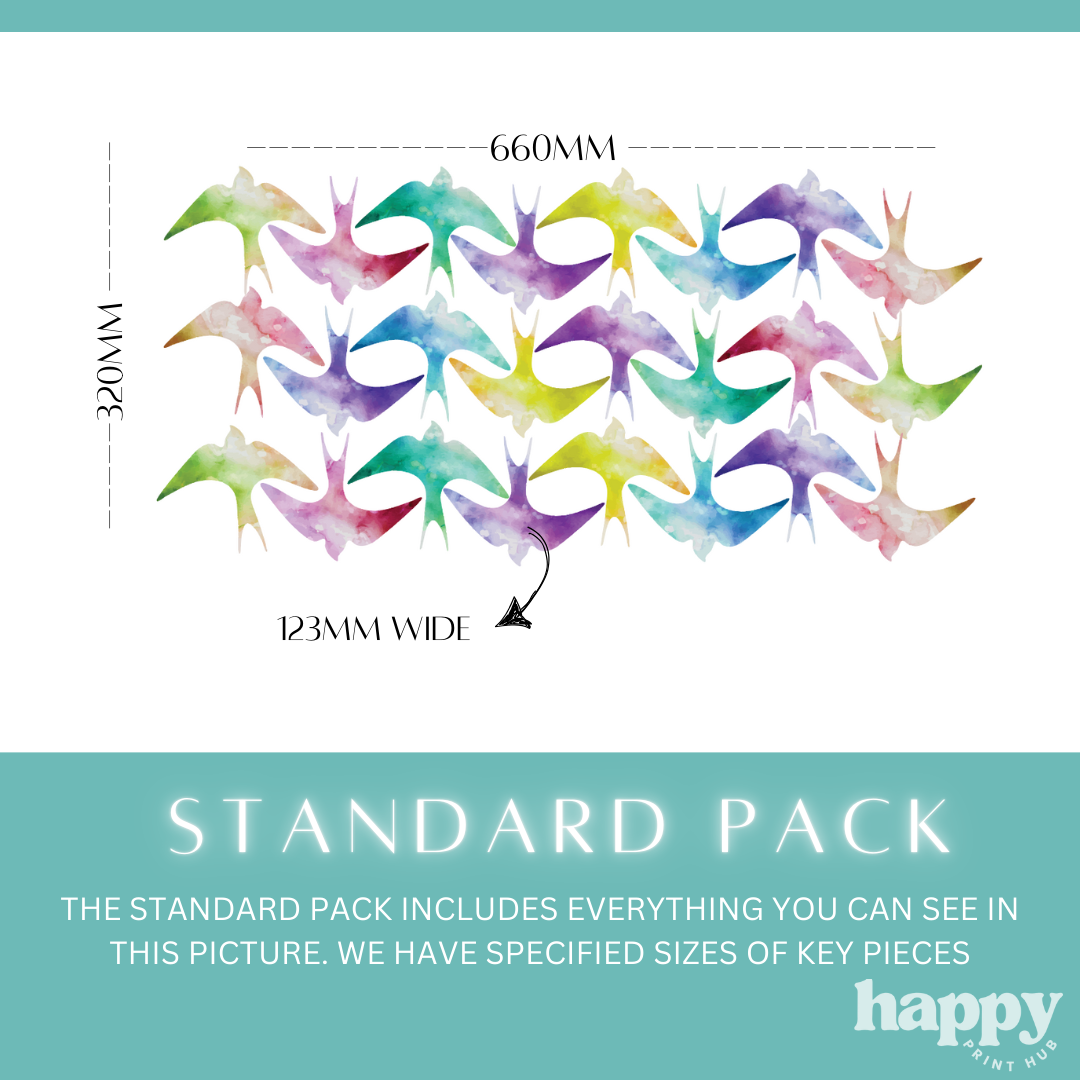 Swallows Wall Decals