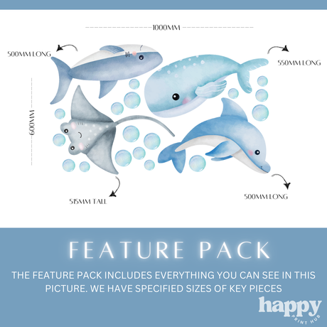 Under The Sea Wall Decals