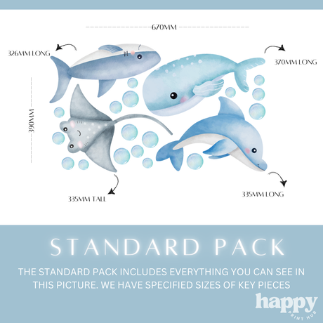 Under The Sea Wall Decals