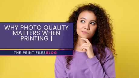 Printed photo showing pixelation and blurriness due to low-resolution file