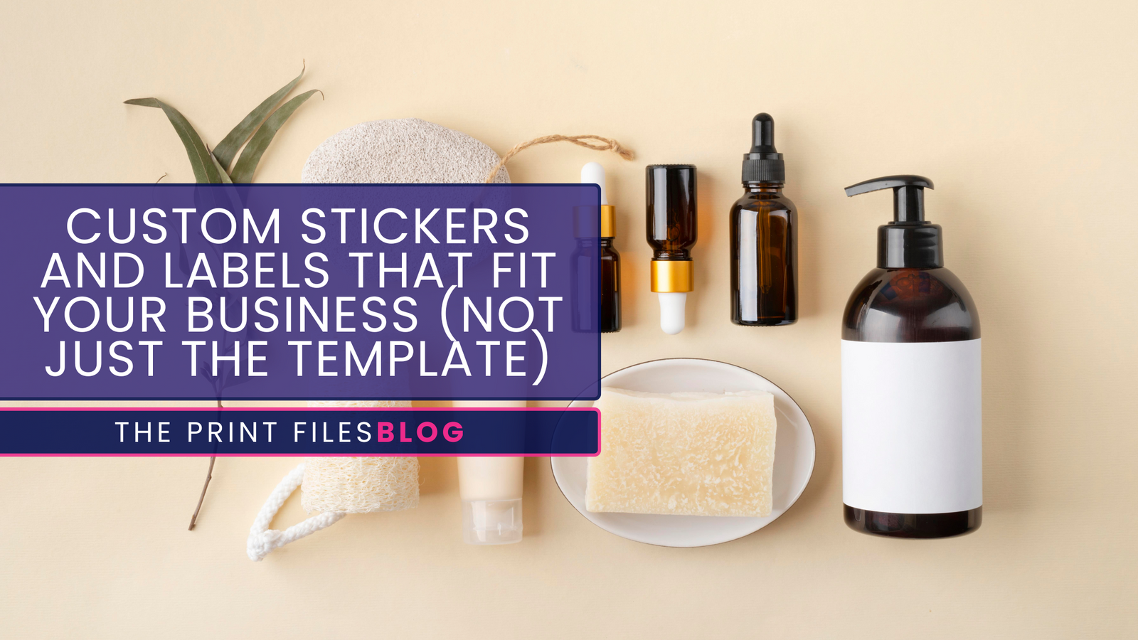 Happy Print Hub custom shaped stickers for packaging