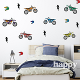 Motocross Wall Decals