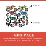 Motocross Wall Decals