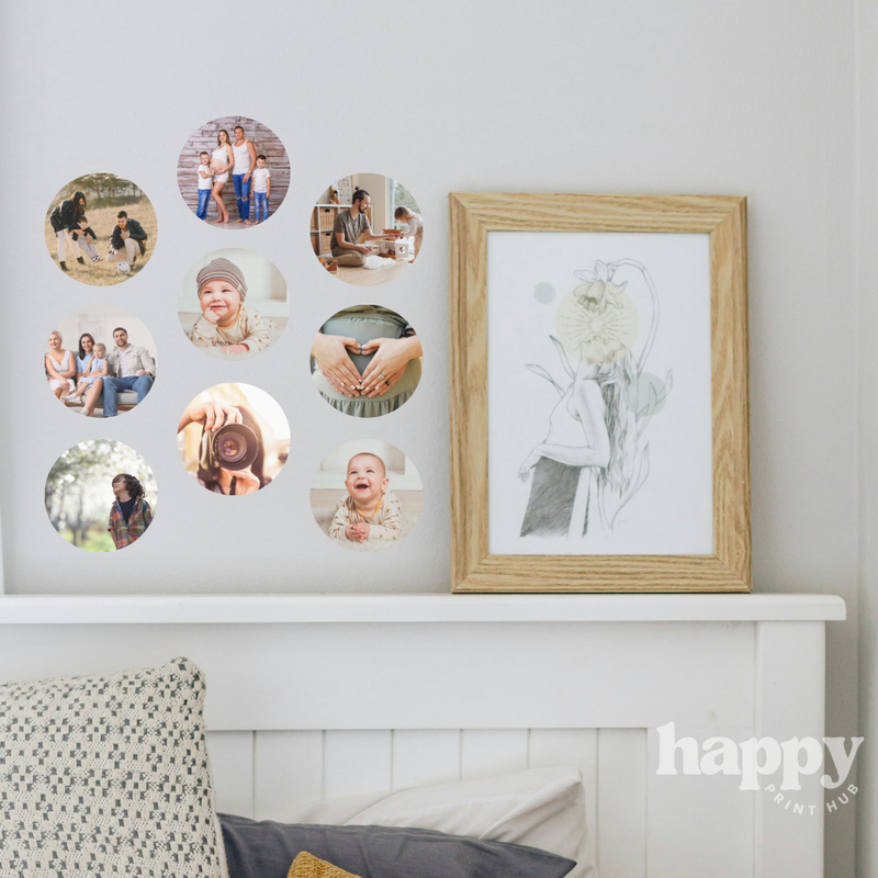 Removable Photo Decals Australia – Custom Wall Photo Stickers | Happy ...