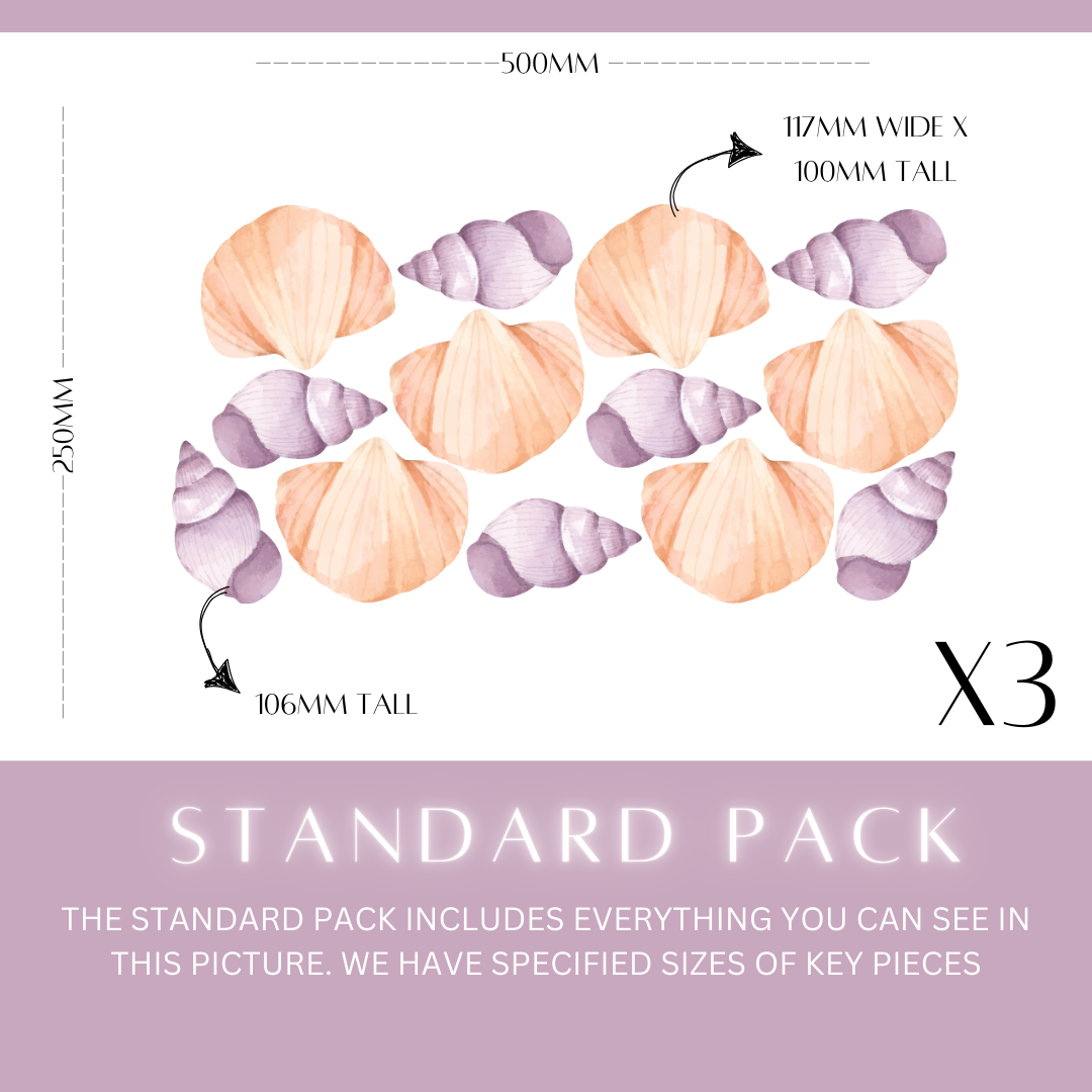Shells Wall Decals
