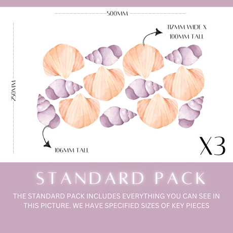Shells Wall Decals