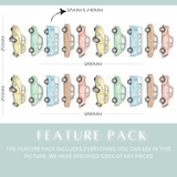 Vintage Cars Wall Decals