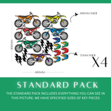 Motocross Wall Decals