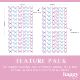 Pastel Butterfly Wall Decals