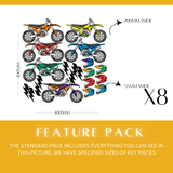 Motocross Wall Decals