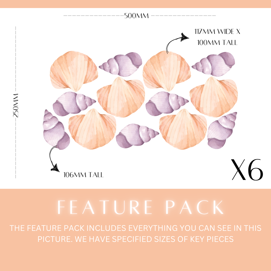 Shells Wall Decals