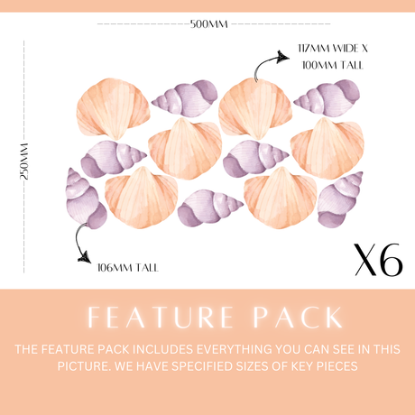 Shells Wall Decals
