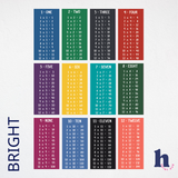 Times Tables Wall Decal Kit | 3 Colour Palettes