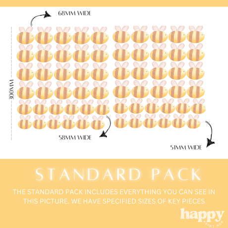 Bee Wall Decals