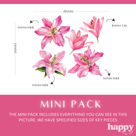 Lily Wall Decals