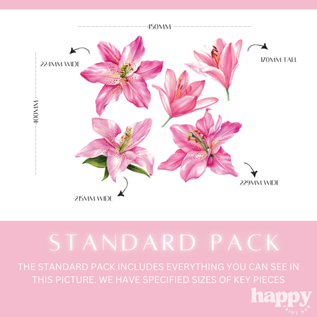 Lily Wall Decals