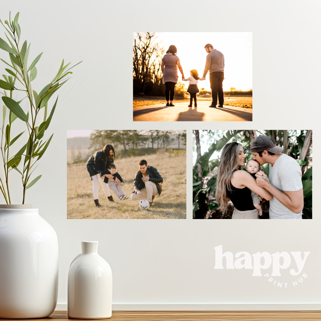 Custom Rectangle Photo Wall Decals | Personalised Memories – Happy ...