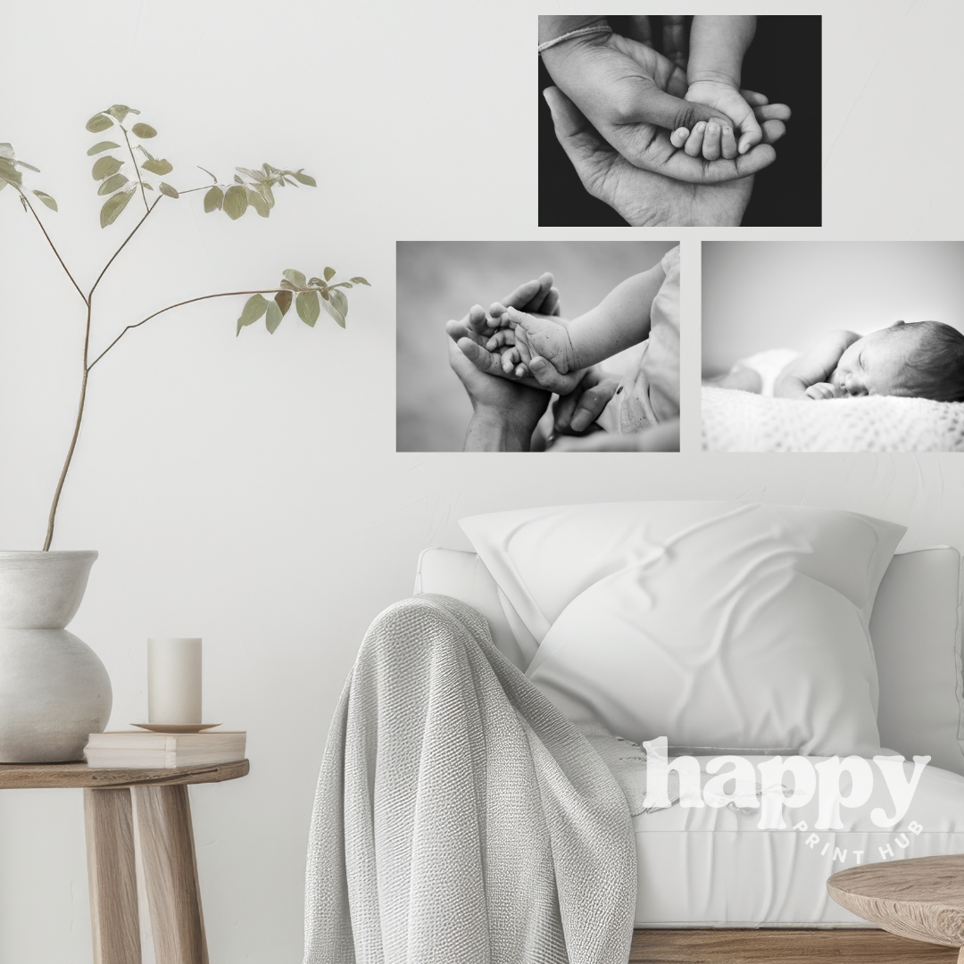 Photo Formats Rectangular Custom Rectangle Photo Wall Decals | Personalised Memories – Happy ...