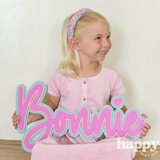 Triple Layered Name Wall Plaque | Name Plaque