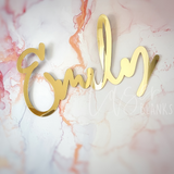 Name Wall Plaque