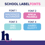 School Labels | Mixed Sized Pack | 240+ Labels